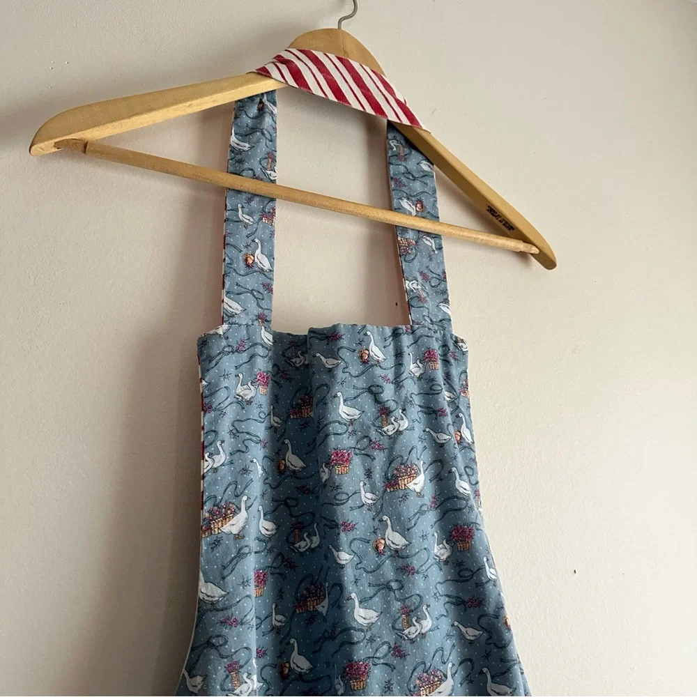 Vintage‎ Reversible Christmas Duck Apron